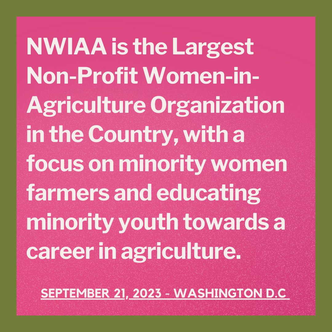 NWIAA's tweet image. We are asking President Biden to sign an executive order to officially name NWIAA as a Charter Organization, similar to the 4-H organization, so that we can receive lifetime sustainable funding to grow each of our chartered organizations.