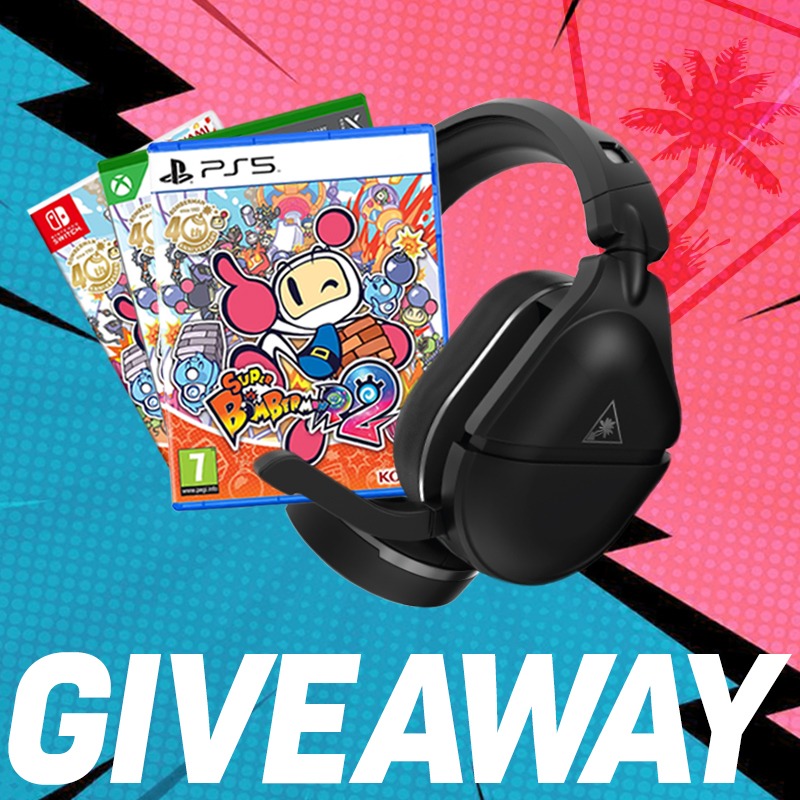 Turtle Beach (@turtlebeach) on Twitter photo Super Bomberman R 2 has arrived! 💣
To celebrate, we're giving away a copy of the game and a Stealth 700 Gen 2 Max gaming headset! 🎧
To enter, simply follow <a href="/TurtleBeach/">Turtle Beach</a>, like and retweet this post and tag a friend in the comments 👇 Super Bomberman R 2 has arrived! 💣
To celebrate, we're giving away a copy of the game and a Stealth 700 Gen 2 Max gaming headset! 🎧
To enter, simply follow <a href="/TurtleBeach/">Turtle Beach</a>, like and retweet this post and tag a friend in the comments 👇