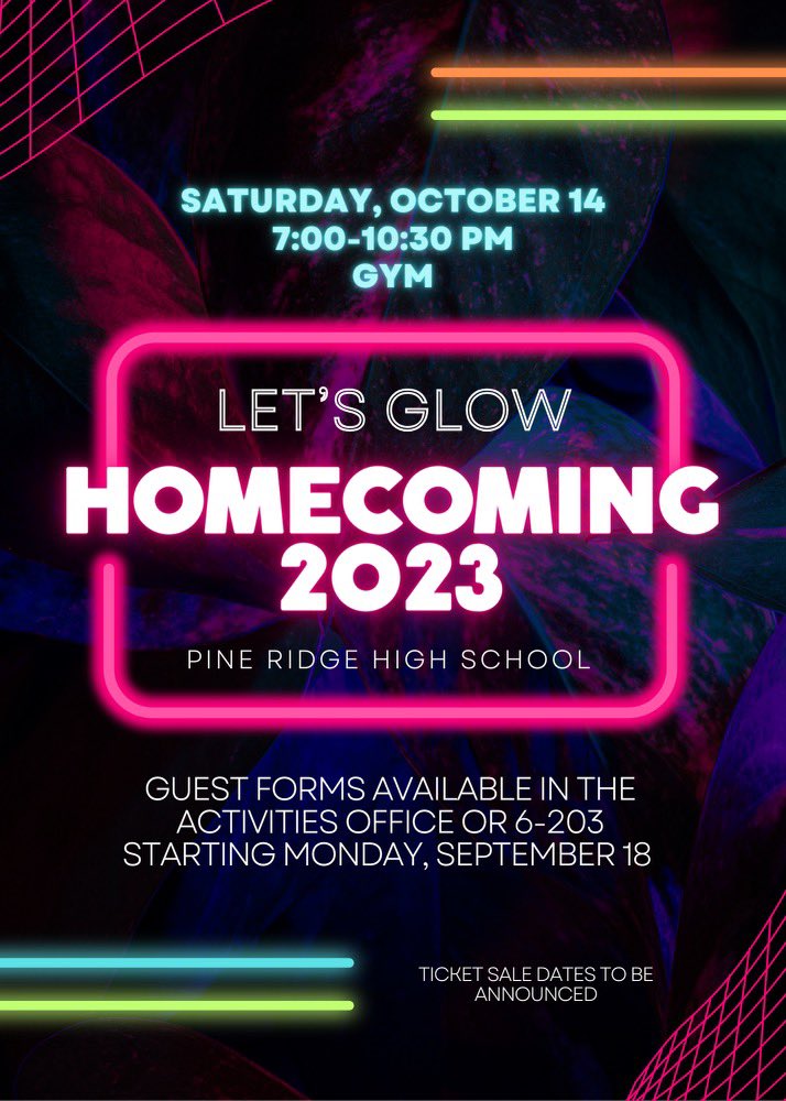 Mark your calendars!