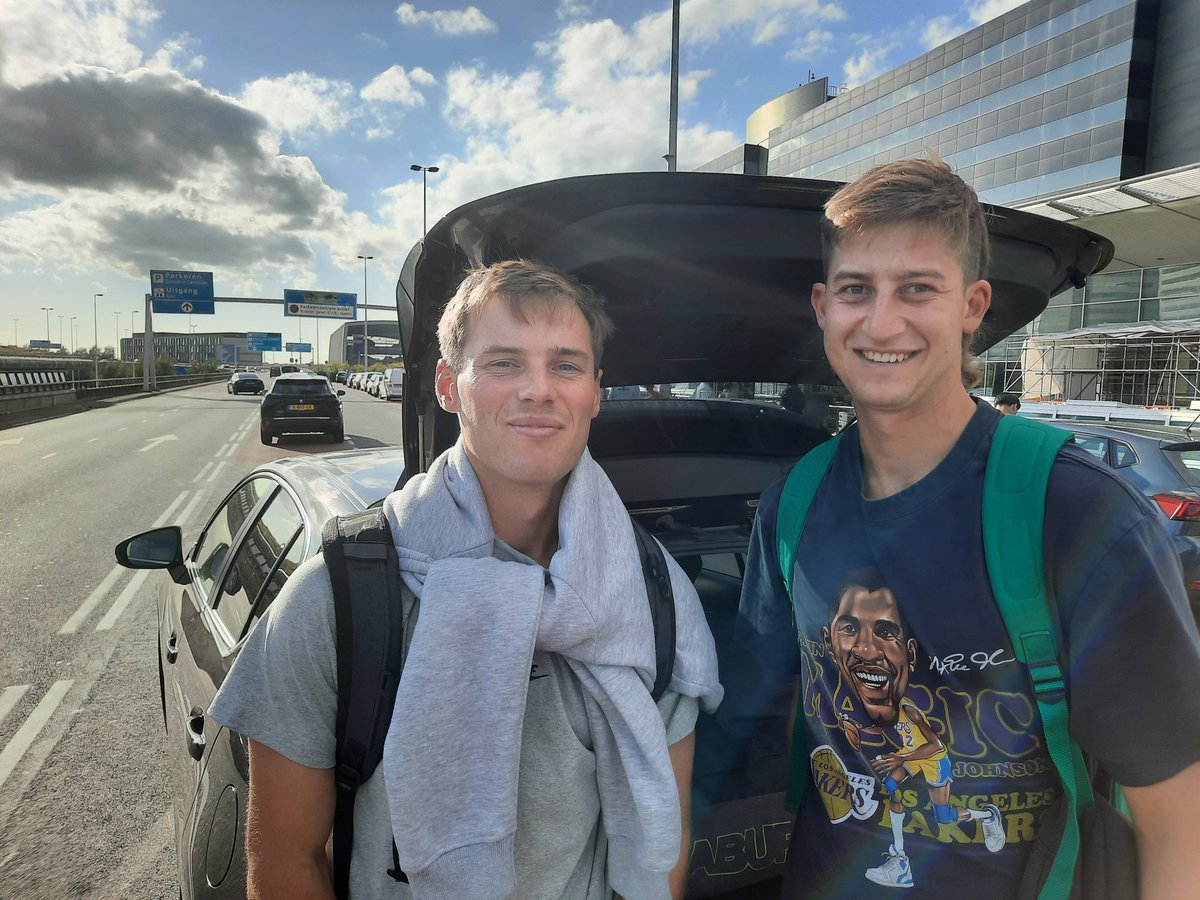 On their way back to kiwiland. Thanks for the great season guys... not only your achievement #hvcvquick cricket. Been a pleasure!!!