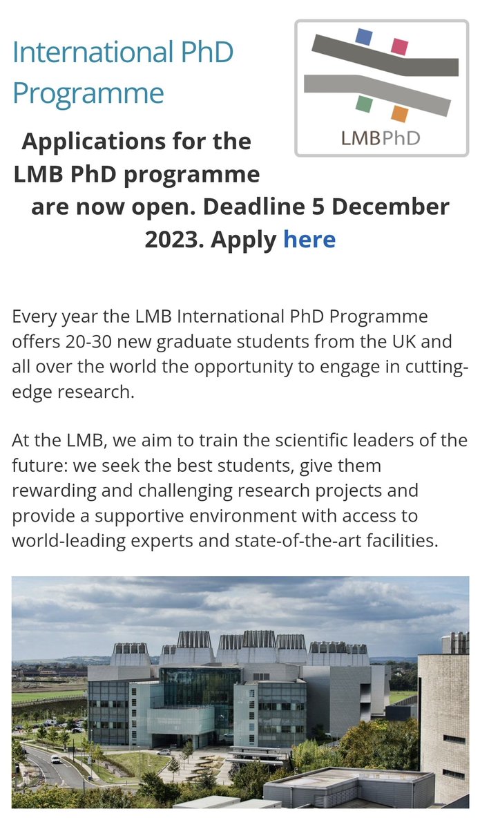 immunonoah's tweet photo. Please RT!

Are you looking to do a PhD in an amazing environment (@MRC_LMB) &amp; fascinated about exploring how neurons🧠 &amp; immune cells🩸🔬 interact to deal with infection &amp; tumours? Then make sure you apply to the  @LMB_PhD programme for this project! 👇

https://t.co/tQczOkCFVW https://t.co/pawP51XkK7