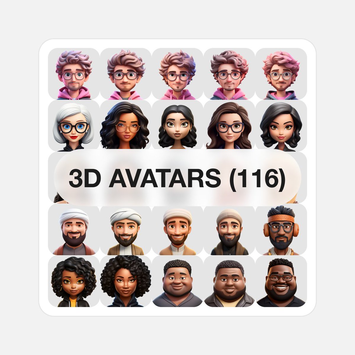 Daviowhite's tweet photo. 110+ 3D Avatars Free

Download here: https://t.co/kQoH6tA0Xh https://t.co/1NV5PClktb