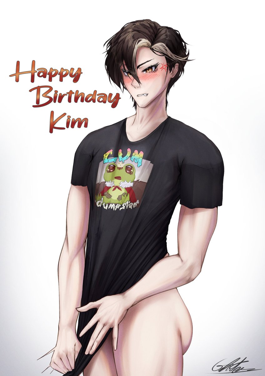 GlinterVT's tweet photo. Happy Birthday Kim #LotuScribble https://t.co/PzFzKgh32u