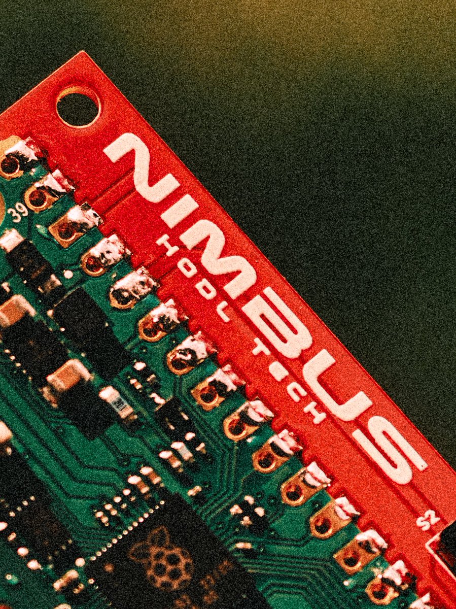 NimbusCyberTech's tweet image. Having a lot of fun.

First custom PCB board v1.0 is here. 
Here’s a sneak peek.