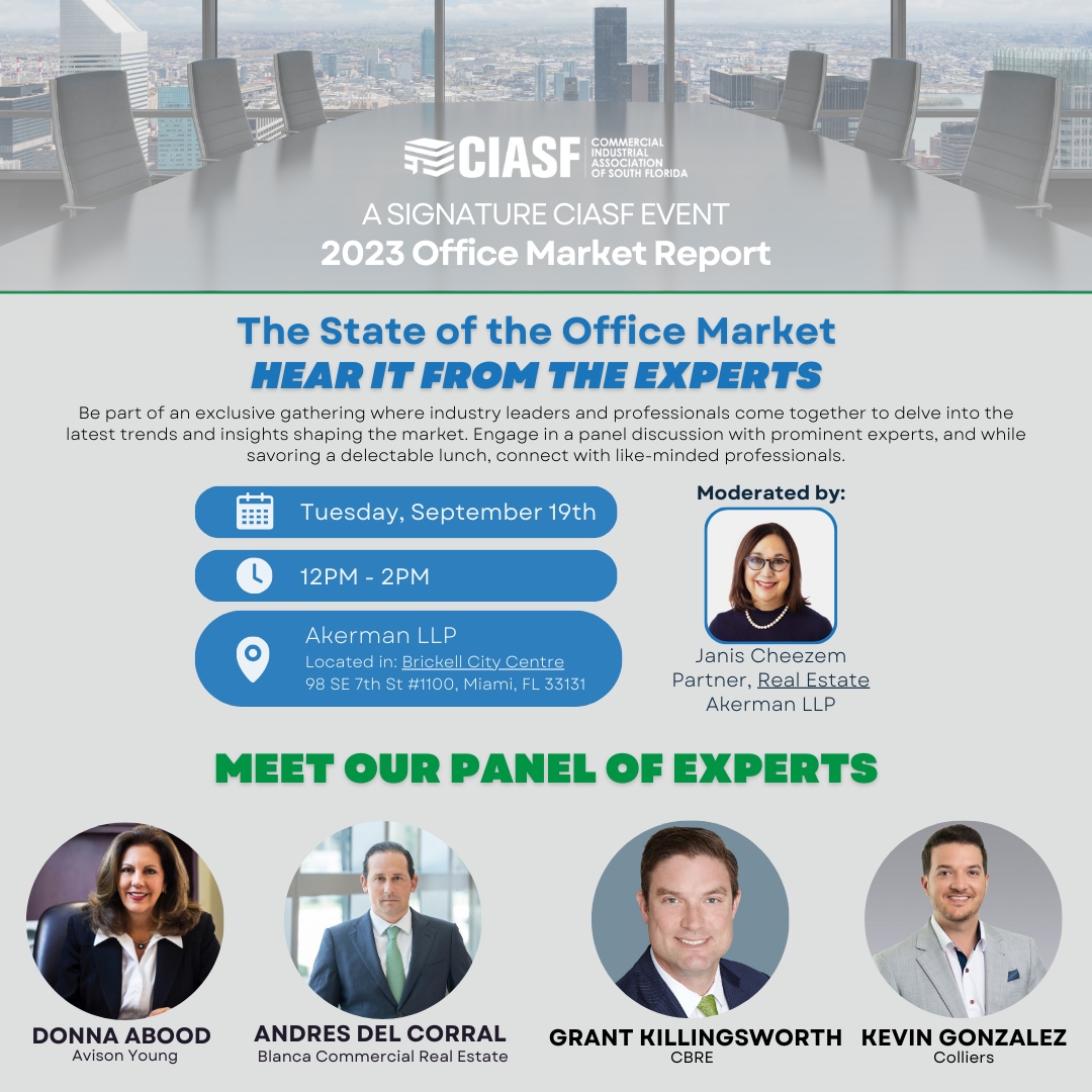 CIASF's tweet photo. Time is running out to secure your spot for CIASF's Signature Event: The 2023 Office Market Report. RSVP today by visiting https://t.co/0QMvWWdgms 📲 https://t.co/Mq6t3kz7fr