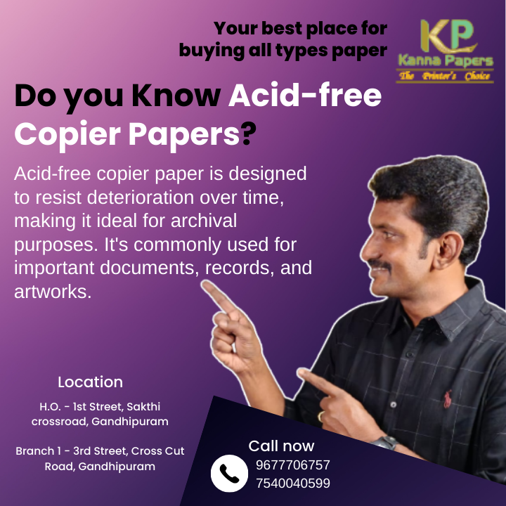 Do you know Acid-free Copier Paper? - Kannapapers

#kannapapers #copierpaper #acidfree