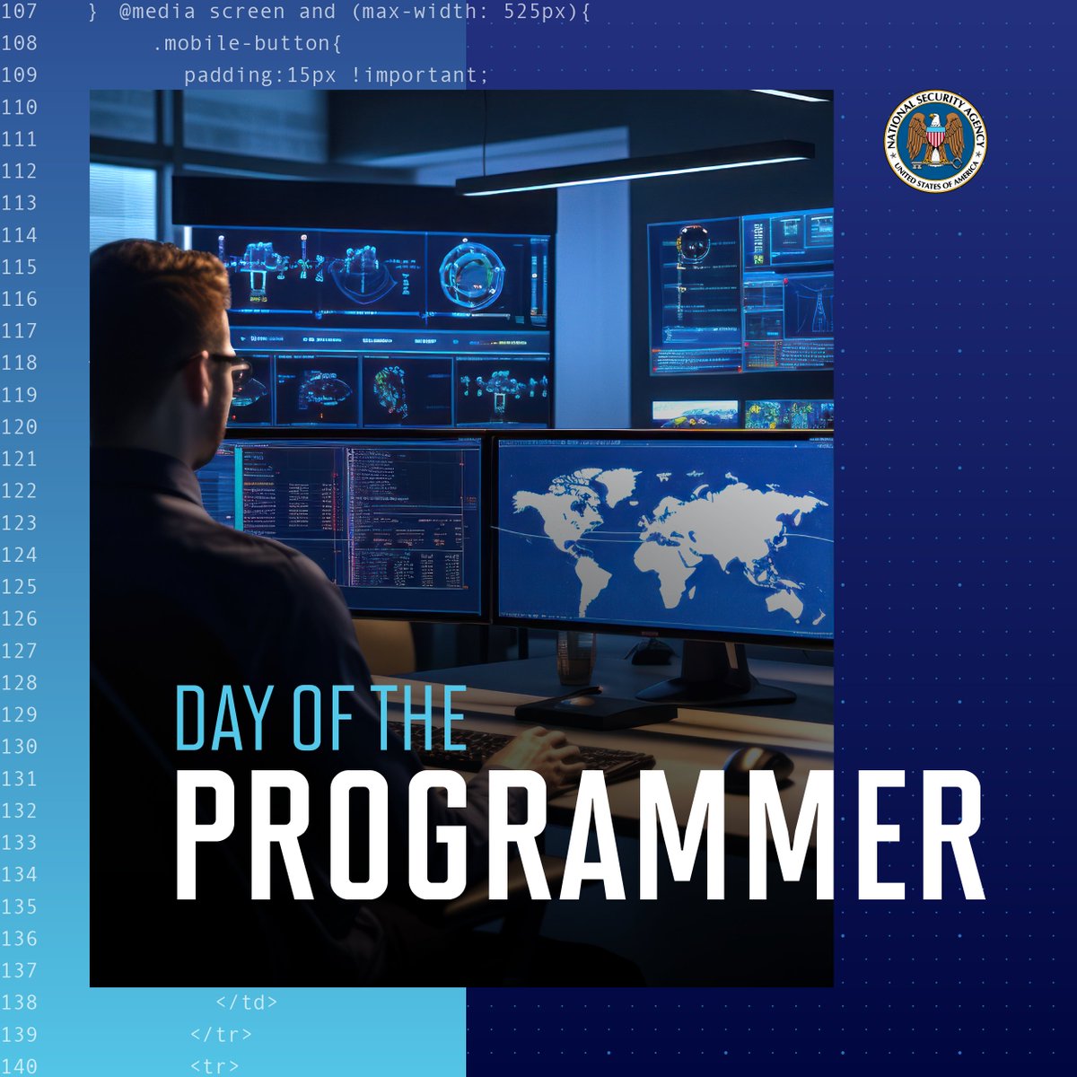 To celebrate #ProgrammersDay, we want to acknowledge the hard work and dedication that our team of experts do to support our mission to protect the U.S. 

#programmers #computerprogramming