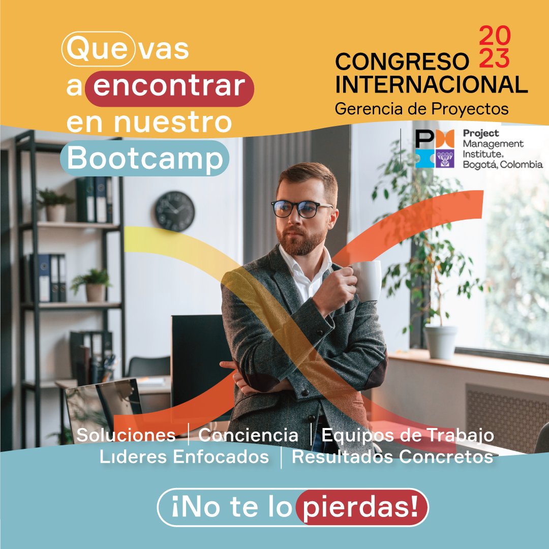 Enciende tu pasión por el conocimiento, aprende de historias de impacto y desbloquea nuevas formas de liderar proyectos con éxito. ¡Únete a la pmicolombia.org/congreso-2023/
📩Info <a href="/pmicolombia/">PMI Bogota Chapter</a>.org
Patrocinadores oficiales 💡
Universidad El Bosque - Grupo Souza Latam