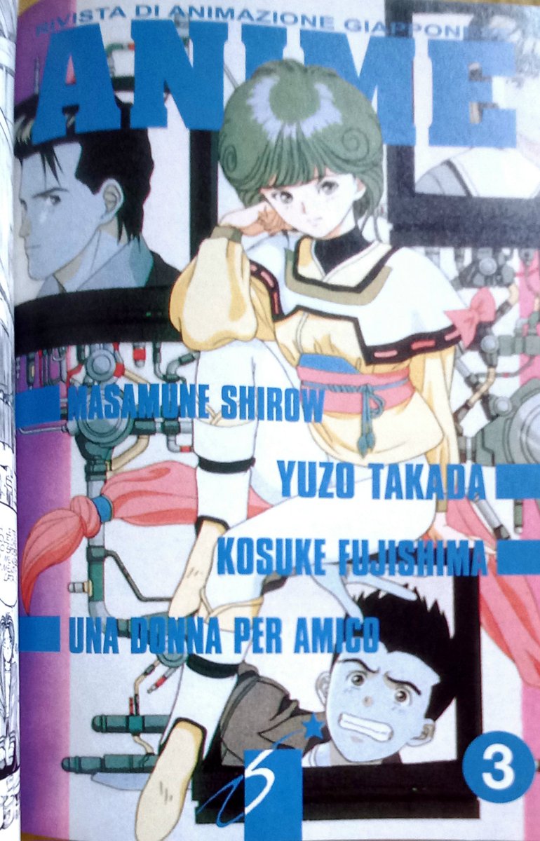 CristianNovelli's tweet photo. #KappaMagazine n.3. Settembre 1992. L'inserto #Anime contiene, tra le altre cose, 3 articoli sugli autori dei #manga pubblicati ogni mese: #MasamuneShirow (#GhostInTheShell), #YuzoTakada (#3x3eyes), #KosukeFujishima (#OhMiaDea). 

#VideoGirlAi #fumeCN #CN76Universe https://t.co/uqdDbVeld5