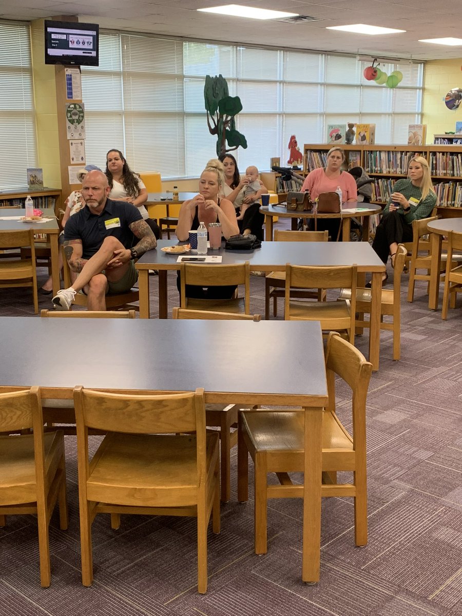 APCrystleWelsh's tweet photo. Discussing our mission, vision, academic goals and upcoming events with parents for the school year!
#teamwork
#parentinput
@MarshvilleESNC 
@Renee_McKinnon1 
@AGHoulihan https://t.co/YkULhp8MV7