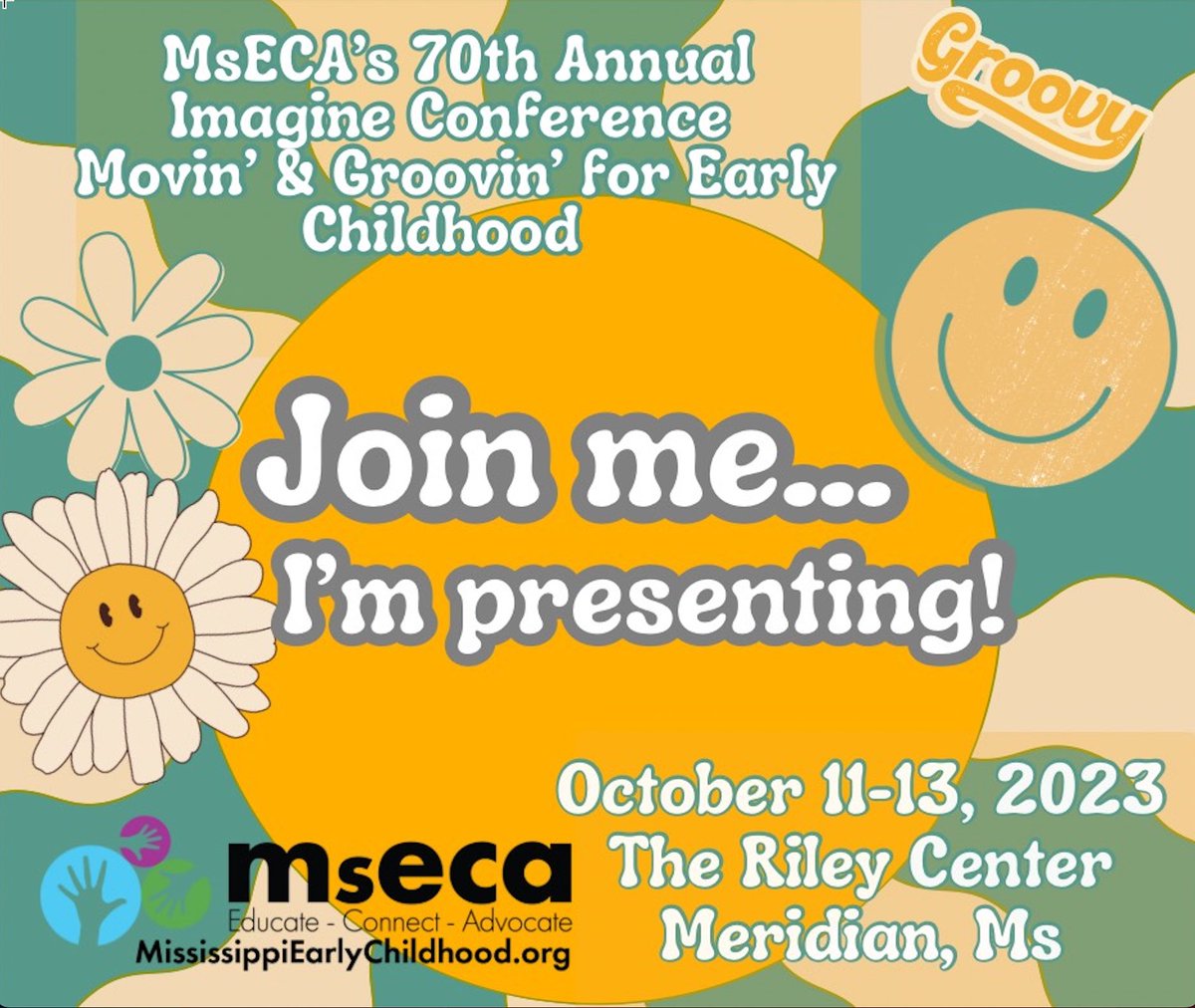 Calling all Mississippi Early Childhood educators! Just one more month! Be there! You don’t want to miss it!