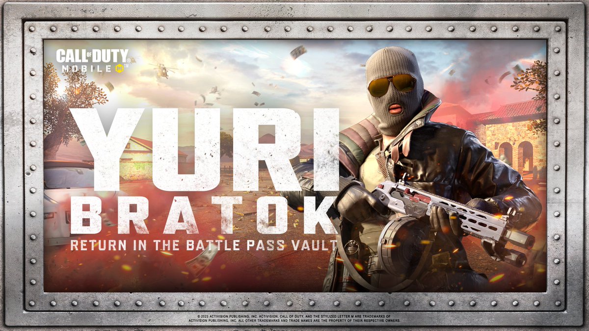 PlayCODMobile's tweet photo. Plan the perfect Heist!

📲 Head to the in-game store to check out the new BP Vault returning to #CODMobile. https://t.co/J9oMtSvmMN