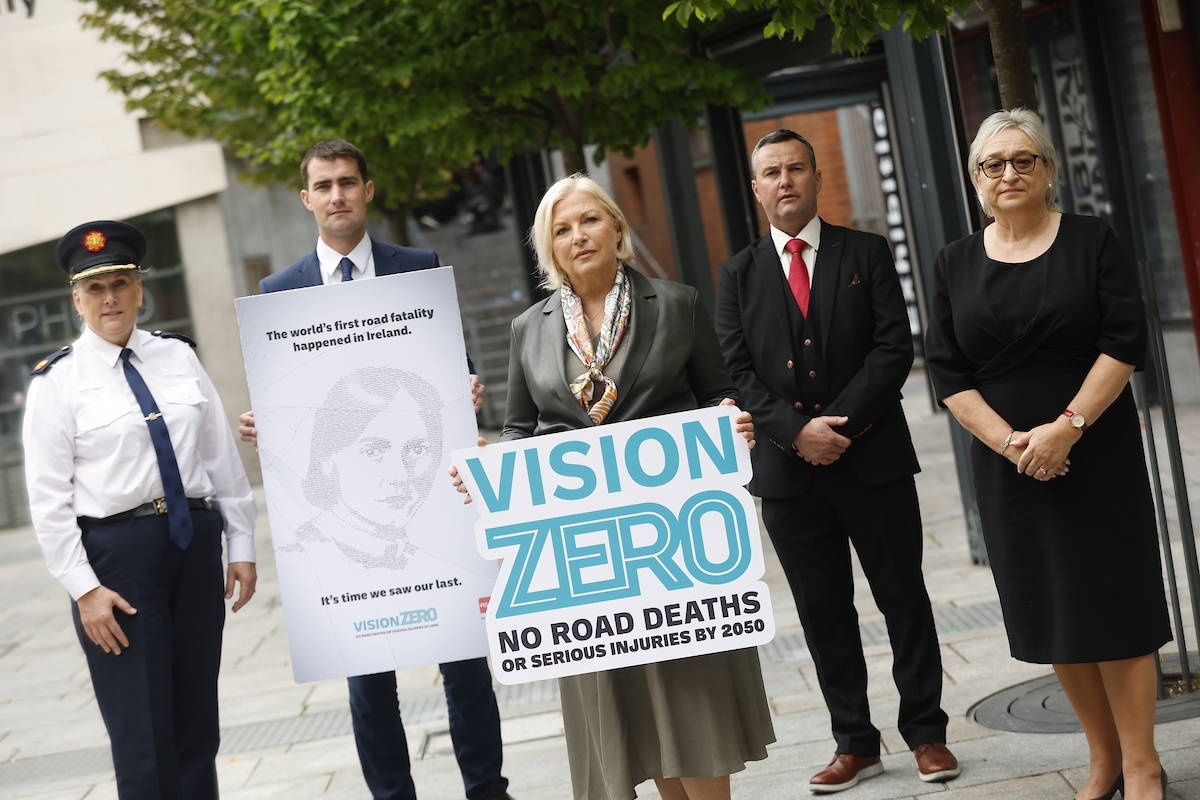 The RSA in partnership with the government and An Garda Síochána are asking all road users for their support in achieving Vision Zero.
Join us on the journey to Vision Zero today. bit.ly/3ZcmRvk 🔗 
<a href="/gardainfo/">Garda Info</a> <a href="/Dept_Transport/">An Roinn Iompair - Department of Transport</a> 
#VisionZero #FirstToLast #WhoWasMaryWard
