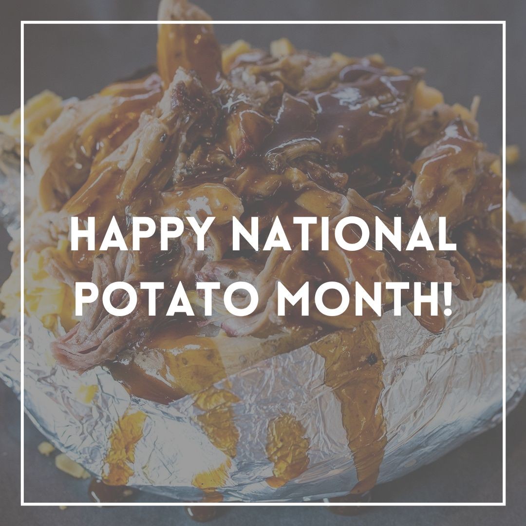 bighamsbbq's tweet photo. Celebrate National Potato Month with our delicious Stuffed Baker! 🥔❤️ View our menu: https://t.co/wg7lyUbuwX #txbbq #localbbq #barbeque #familyowned #localbusiness #bighamsbbq #bbq #bestbbqinlbk #lubbocktx #livelovelubbock #eatlocal #texastech #nationalpotatomonth https://t.co/EGliRxmV7u