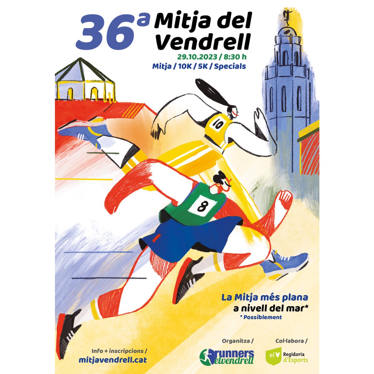 La Mitja del Vendrell tweet media