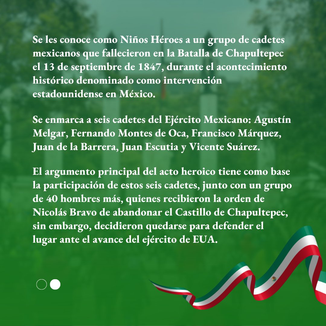 Este hecho histórico quedó enmarcado en la memoria colectiva del país. #IndependenciaDeMéxico
