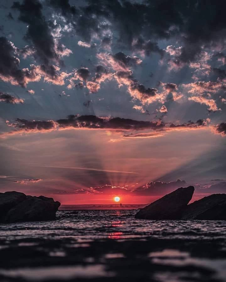 ¡Puesta del sol perfecta! 😍