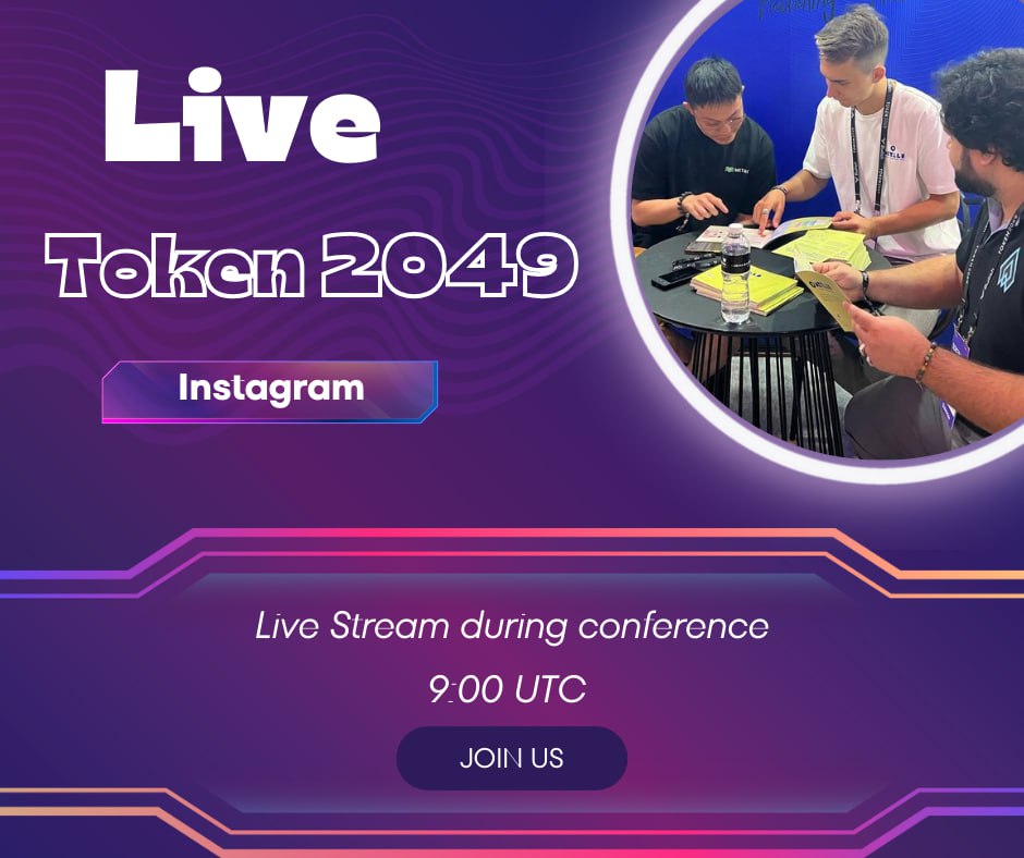_ronny_va's tweet photo. Tomorrow will be the second day of #Token2049 
And you'll have the opportunity to see everything with your own eyes! @MetaleProtocol booth, team representatives and conference vibe 🔥

✨Join live stream at 9:00 UTC on Instagram: https://t.co/zVIlERhsyg

See you there! https://t.co/CKI0zKkz0N