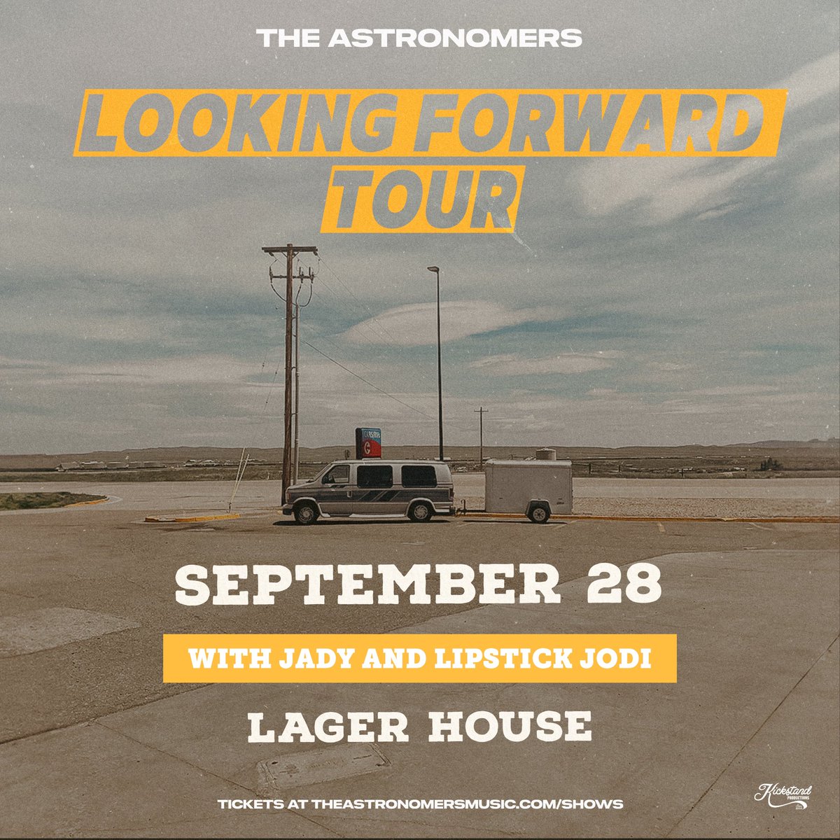 the first of many dope LJ announcements - stoked to announce a Detroit show put on by @kickstandmichigan at @lagerhousedetroit with <a href="/theastronomers/">The Astronomers</a>.music and <a href="/jadymusic/">Juan Diego Perez</a> // it’s going to be a night for POP MUSIC and we can’t wait🪩🫡💯