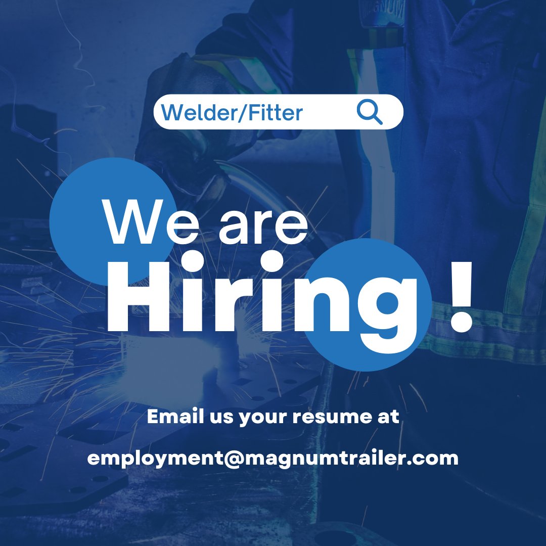 Looking for a new opportunity within the Lower Mainland?

Hiring for numerous industrial positions, including welders, fitters, mechanics &amp; more.

Check out open positions online, or send your resume in!
#abbotsfordjobs #fraservalleyjobs