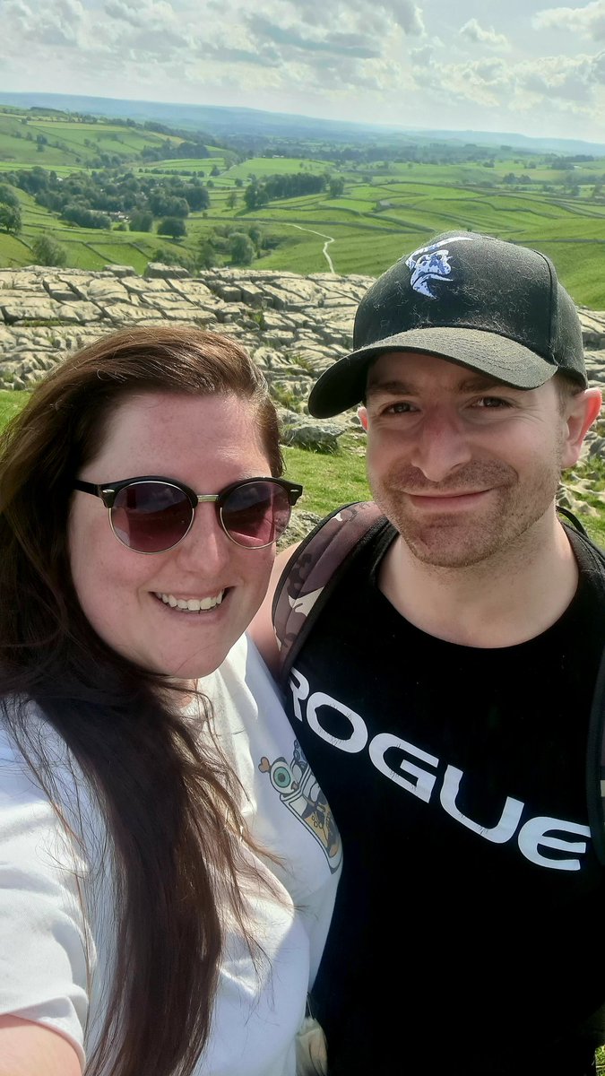 LaurenCWitton's tweet photo. The rain held back to let us explore some waterfalls and big cliffs today 🥰 https://t.co/zyaPs2tuqr