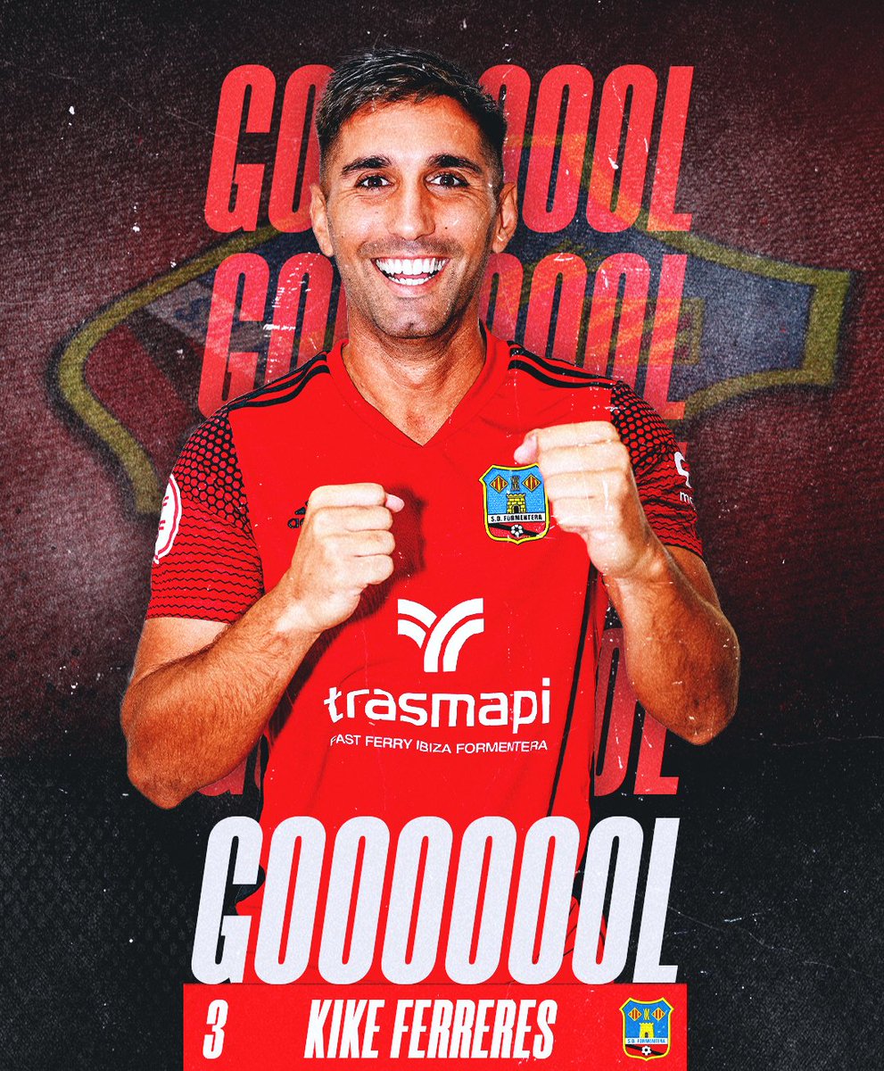 ⏱️30' | 1️⃣-0⃣ | Goooooooool, Goooooooool, Goooooooool de <a href="/kikeferreres3/">kike ferreres 3</a> des del punt de penal!

#FormenteraIbiza
#CopaFederació