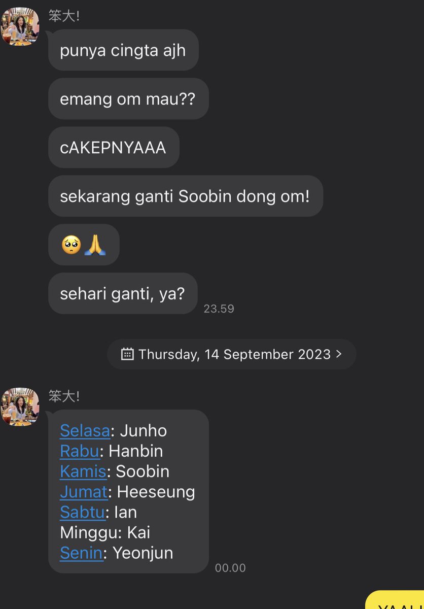 Pernah ga si punya pacar banyak mau ?