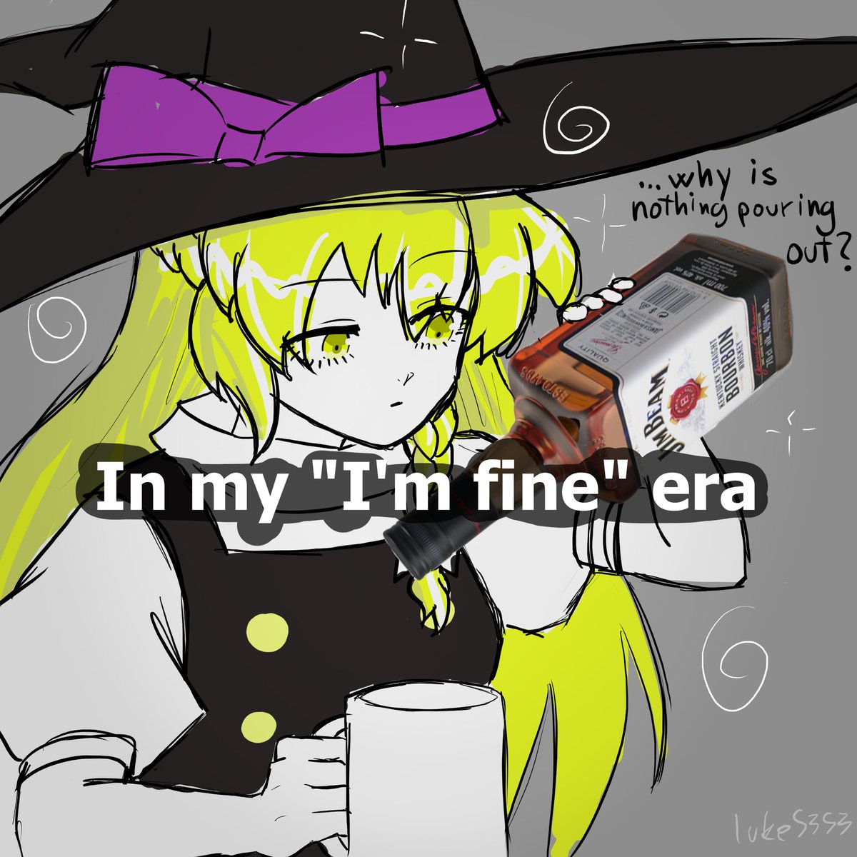 Luke_5353's tweet image. #東方Project #touhou #touhouproject 
Marihapi :)