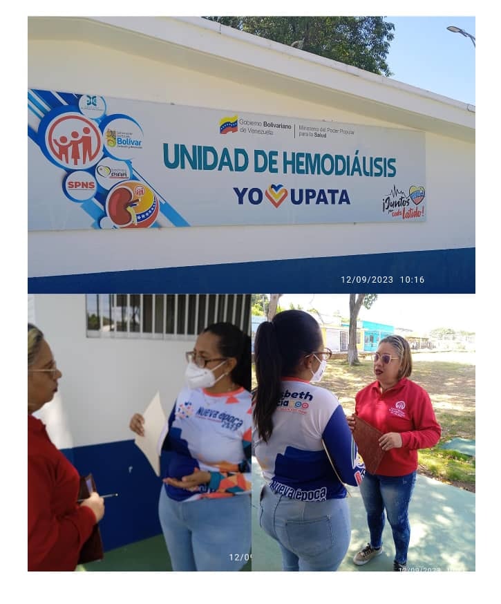IVSSUpata's tweet photo. Funcionaria de Administración y presupuesto de la OA, Coordinadora de PIE y Personal de la Unidad de Hemodiálisis la Promotora Social por parte de la Alcaldia de Piar Sulmary Prieto.

#PorUnSeguromasSocial 
#ivss
#Upata https://t.co/FwDNNFfB1I