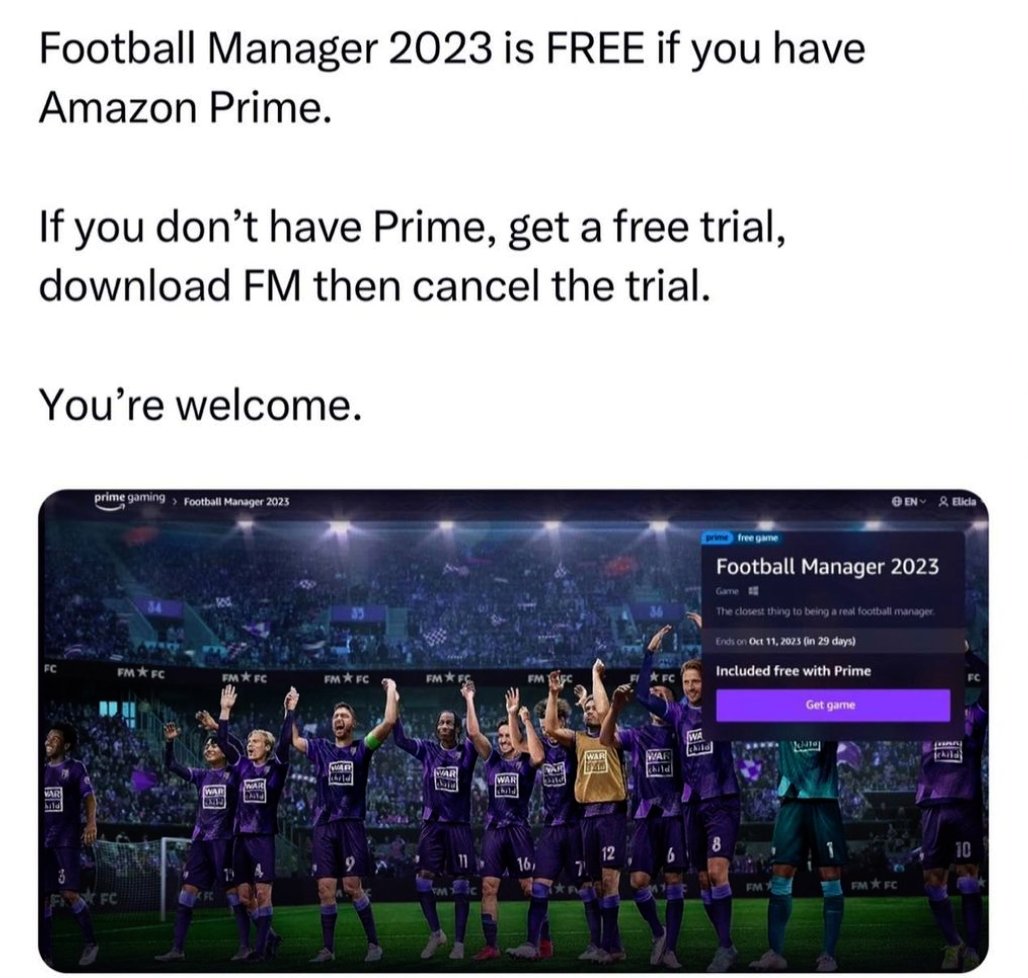 Football Manager 2023: Play for Free