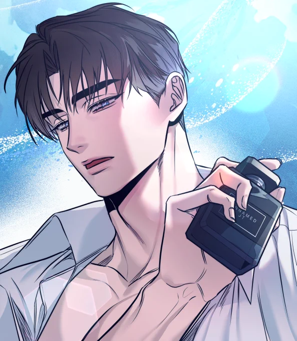 여러분 잘생긴 지태 나오는 애욕 보실래욧? 레진에서 매주 토요일 10시에 업로드 되는 <애욕>~ 일요일 연재 되니깐용    끝내주는 만화 보러가주세용 밑에 그림은 제 개인적인 팬아트입니다 ㅇ///ㅇ