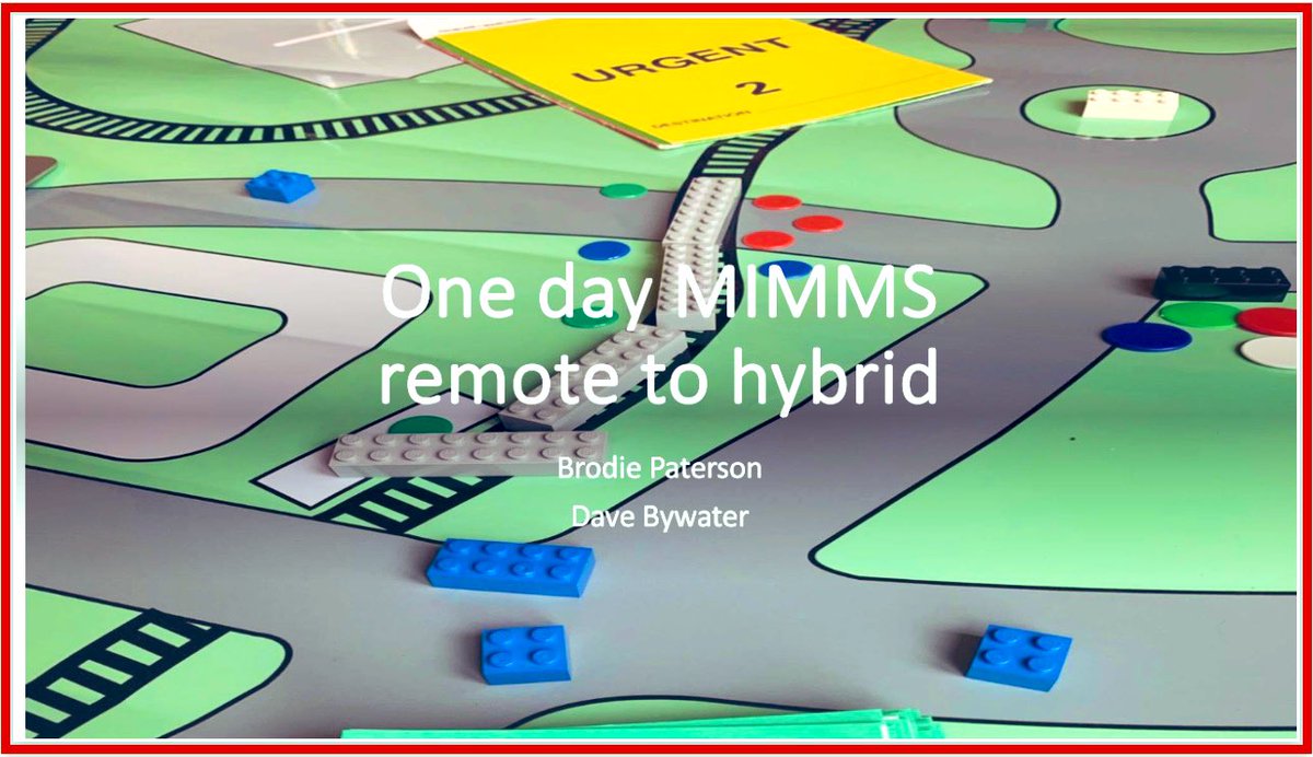 DaveLBywater's tweet photo. Manchester bound with @BCP1967 to discuss the development & learning from the “One day MIMMS, remote to hybrid” at the @_ALSG_ Conference tomorrow. #MajorIncident #RemoteLearning #HybridCourse https://t.co/oPMyyE4Jr7