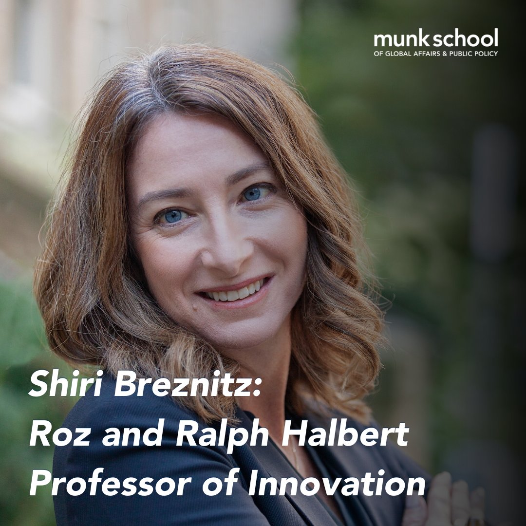 Munk School tweet media