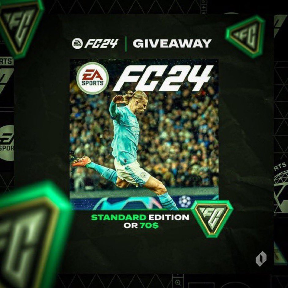 narcoinsfc's tweet image. 🚨EA FC GIVEAWAY🔥 #EAFC24 

Win a copy of EAFC24 or $70 💰 

-RT
-Follow me + @PulgaFUT @itsztradingz + @WeaverFUT 

Winner will be announced in 24 hours!

Good luck 🍀