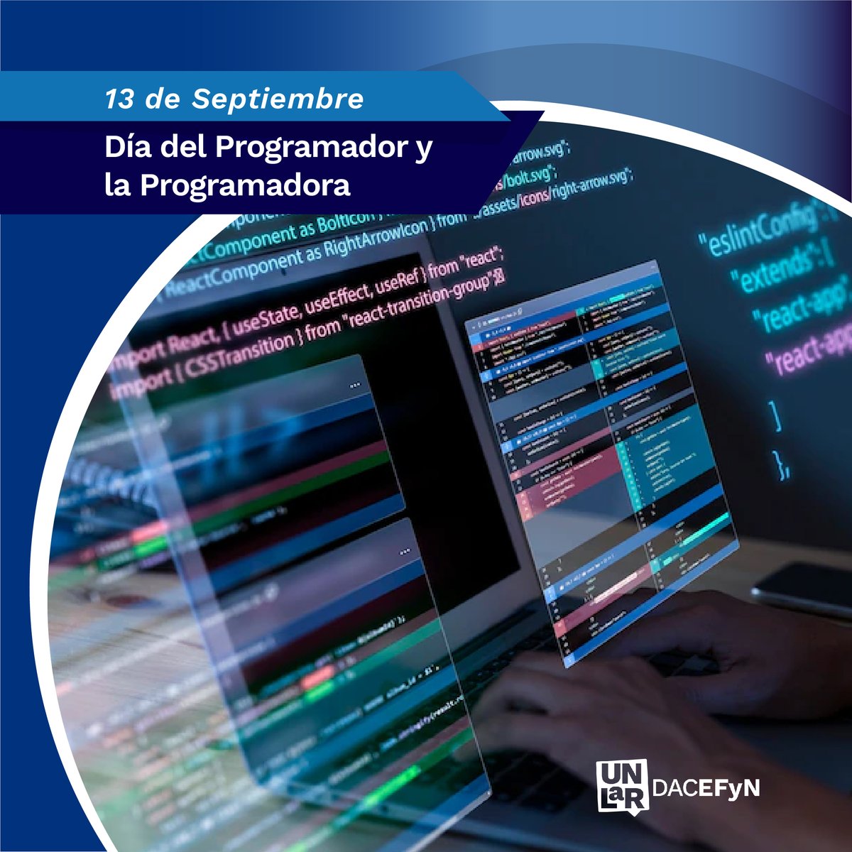 En este día especial, el decano Miguel Molina y todo el equipo del DACEFYN queremos expresar nuestro reconocimiento y agradecimiento a todos los programadores y programadoras que con su trabajo contribuyen al desarrollo de la ciencia y la tecnología.