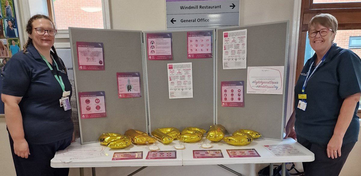 SPfT_IPCMatters (@spft_ipcmatters) on Twitter photo Sandie and Laurel were at Millview Hospital this morning promoting #WSD23 #SepsisAwareness <a href="/SPFT_NHS/">Sussex Partnership</a> <a href="/Millview_SPFT/">Mill View Hospital</a> Sandie and Laurel were at Millview Hospital this morning promoting #WSD23 #SepsisAwareness <a href="/SPFT_NHS/">Sussex Partnership</a> <a href="/Millview_SPFT/">Mill View Hospital</a>