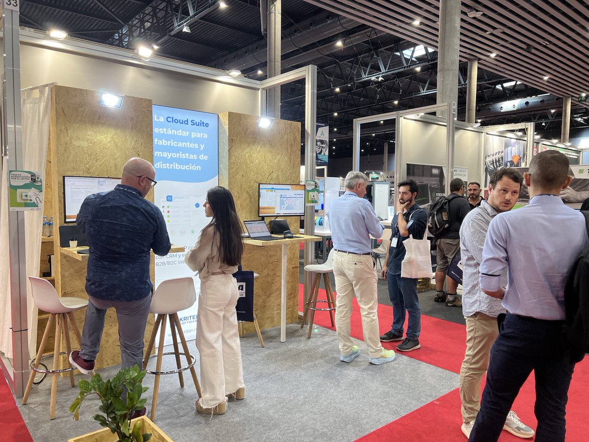 joanmorabosch's tweet image. Seguim a / Seguimos en #advancedmanufacturingBarcelona @advancedmanufacturinges @firadebarcelona #KriterSoftware #kritererp #CRM #B2B #B2C #KriterConnect #ERP @kritersoftware