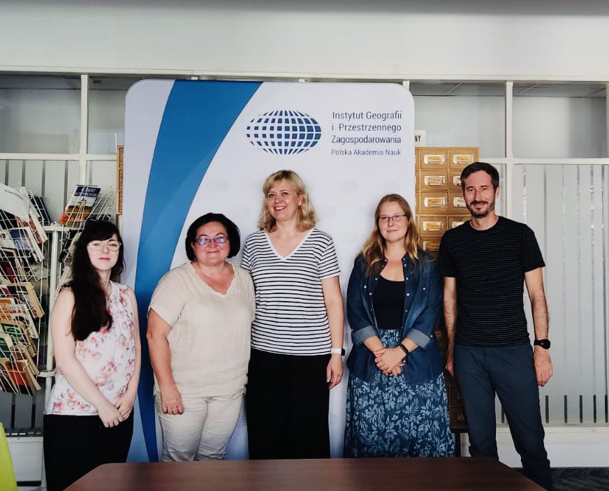 igsopas's tweet photo. We met with Prof. Michael Leuchner from @RWTH about potential future cooperation in the field of #urban #climate! This is a continuation of the talks that our colleagues started during #ICB2023 after the presentation of the #CLIMPARK project, which is financed by the @NCN_PL . https://t.co/1XFtFyUUEF