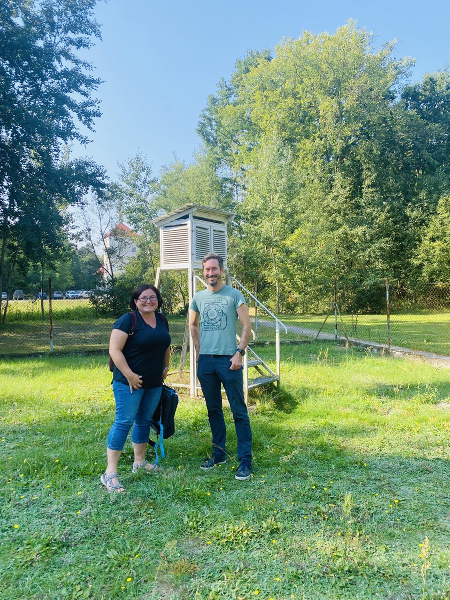 igsopas's tweet photo. We met with Prof. Michael Leuchner from @RWTH about potential future cooperation in the field of #urban #climate! This is a continuation of the talks that our colleagues started during #ICB2023 after the presentation of the #CLIMPARK project, which is financed by the @NCN_PL . https://t.co/1XFtFyUUEF
