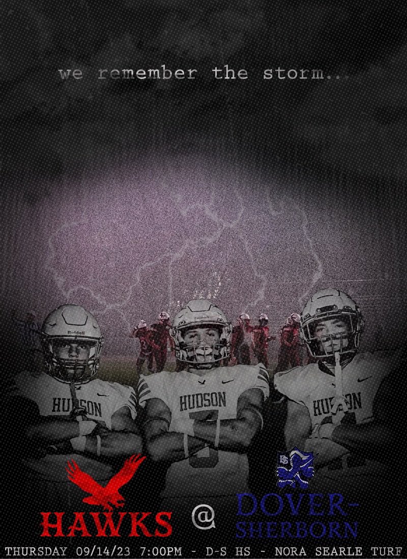 TOMORROW: 

On 11/11/22 a new rivalry was born. 

We’ve had this one circled and we are ready to compete with the Raiders again!

Can’t wait to see the Red Sea down in Dover! 

🦅🦅🦅

#SCORCHEDEARTH2023