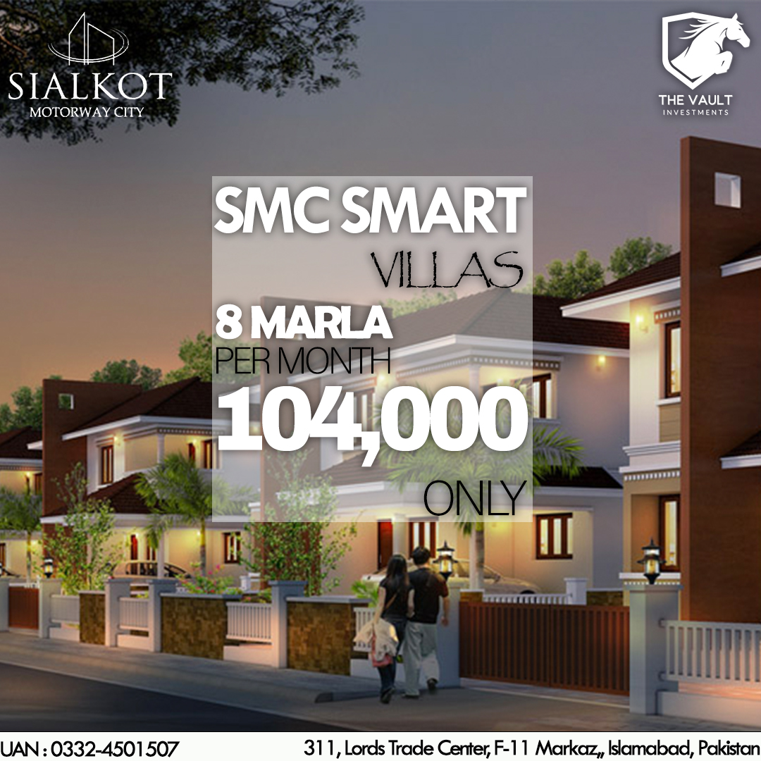 SMART VILLAS!
#SMC #DevelopmentUpdate #sialkotmotorwaycity #progress #villas #smartvillas #thevaultinvestments #thevaultinvestmentsnews #thevaults