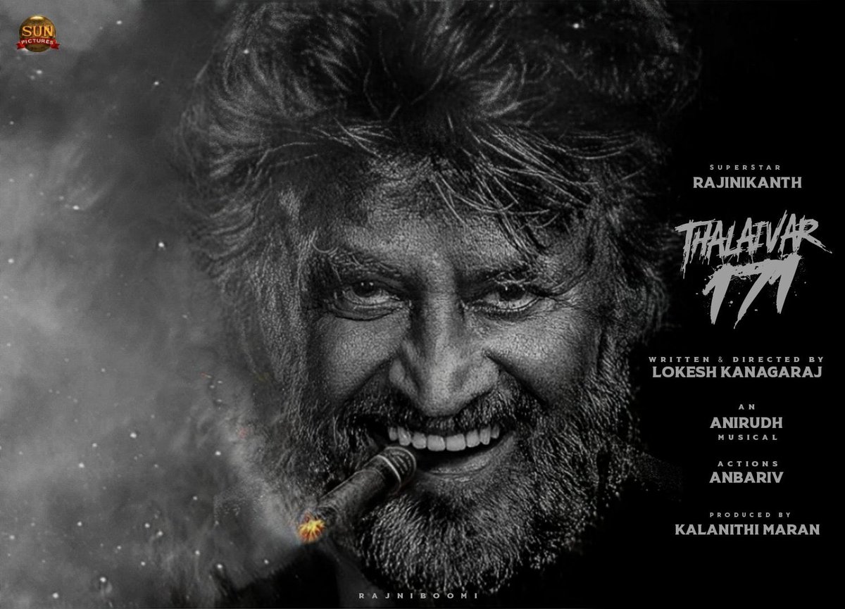 #Thalaivar171 🔥 Special poster 🥶🥵 #Thalaivar170 #Jailer @rajinikanth @Dir_Lokesh @anirudhofficial @RajiniFollowers @RajiniFC @ShaSherNat @GRajinified @rajinireacts @MemeologyOfcl @OnlineRajiniFC @vijayandrewsj @TDT_RajiniEdits @Bangalore_RFC @RajiniTrendPage