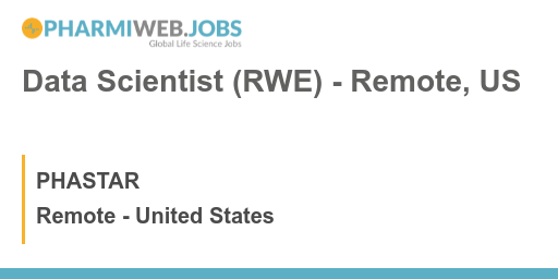 PharmaNewsUS's tweet image. Data Scientist (RWE) - Remote, US
pharmiweb.jobs/job/1708900/da…

 - Remote - United States
 - Competitive
- PHASTAR
#USPharma #USLifeScience #USBiotech #USClinicalResearch #PharmiWebUS