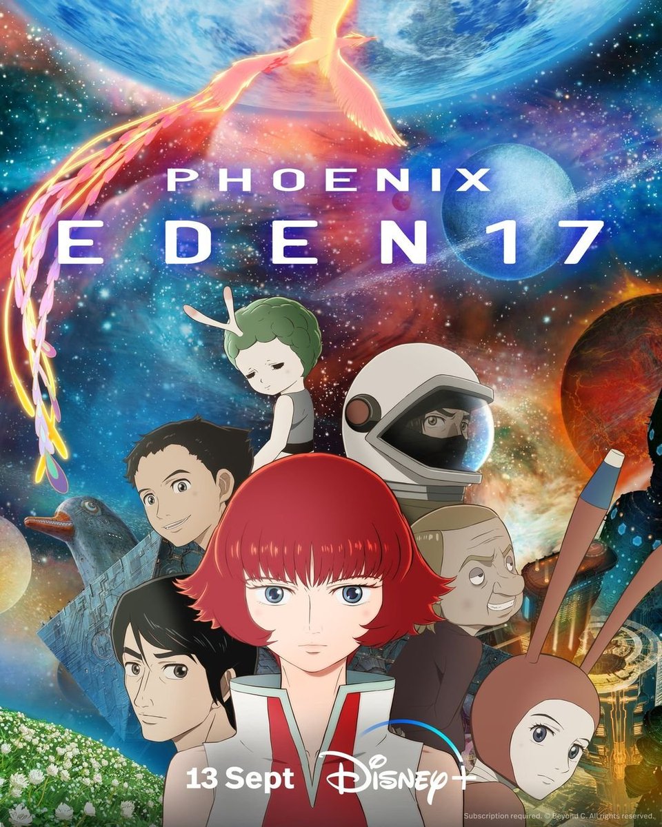 MangaMoguraRE's tweet photo. Today an anime adaptation of Osamu Tezuka's "Phoenix" premieres, "Phoenix Eden 17". It being one of the most celebrated manga of all time, that many consider to be Tezuka's unfinished magnum opus.

Not to be a studio shill but...it's also from Studio 4°C who was behind the Berserk movie trilogy & Children of the Sea + other fascinating projects. I fully anticipate it being on many year end top anime lists. Don't miss it!