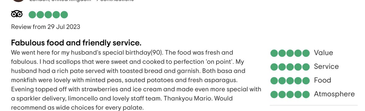StefanosCardiff's tweet photo. We wanted to share with you some of our 5* Reviews on Tripadvisor 🤩

We would love to see more of your amazing reviews- don’t forget to leave yours after dining with us. 📝

Haven’t dined with us yet? 
Book your table today! 

📲 Call us: 02920 372768.
💻 Book via our Website https://t.co/GaL2sa7ztU