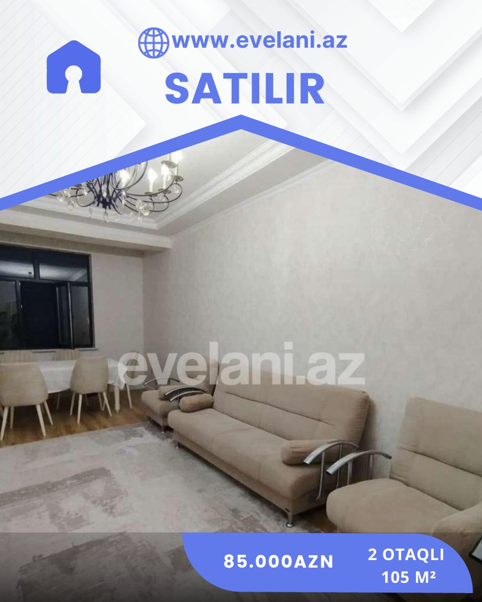 EvelaniAz's tweet photo. Bakı,Binəqədi r, Nəsimi m.
2 otaqlı
105 kv.m
85 000AZN
Əlaqədar şəxs-(050)209-36-09
Daha Ətraflı: https://t.co/oiKztYa3Lp...
#dasinmazemlak #evler #realestate #menziller #недвижимость #ev #арендаквартир #villap #emlak #badamar #surxani #baku #home #estate #keşfet #kirayeevler https://t.co/4t6AdmfspC