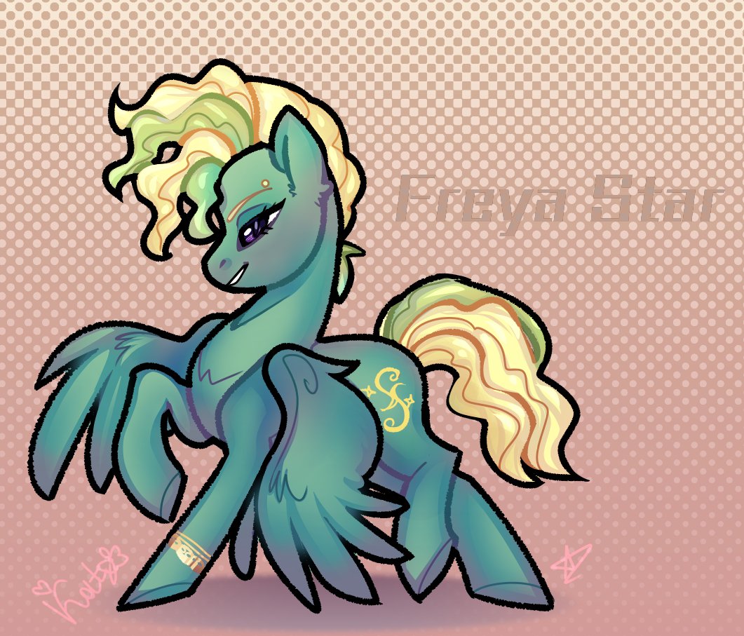 One of the my OCs 
#cartoon  #artnow #art #mlp #mlpfim