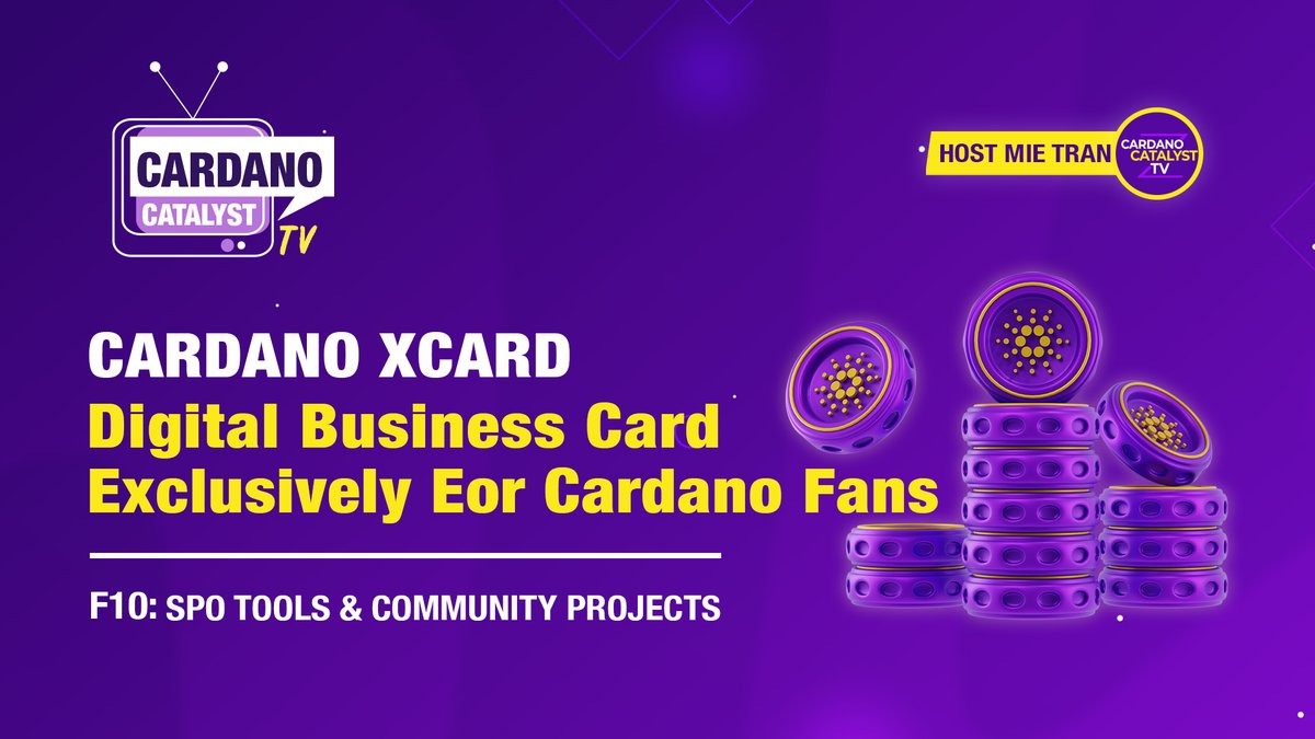 3000 #free NFC Cards for #CardanoCommunity is on the way!!! 😱😱😱🥳🥳🥳

Last call to vote for #Cardano #Xcard to help them spread out more Cardano Cards for the Cardano Communities to help people keep in touch more easily!!!

YT link: youtube.com/watch?v=JlSiod…