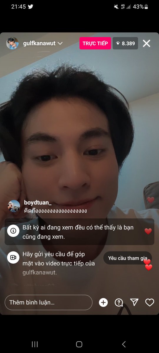 leeo_243's tweet photo. Bồ em live ig nè cả nhà ơi ,nhớ lắm lắm luôn đó https://t.co/Z1rgvfnSPY