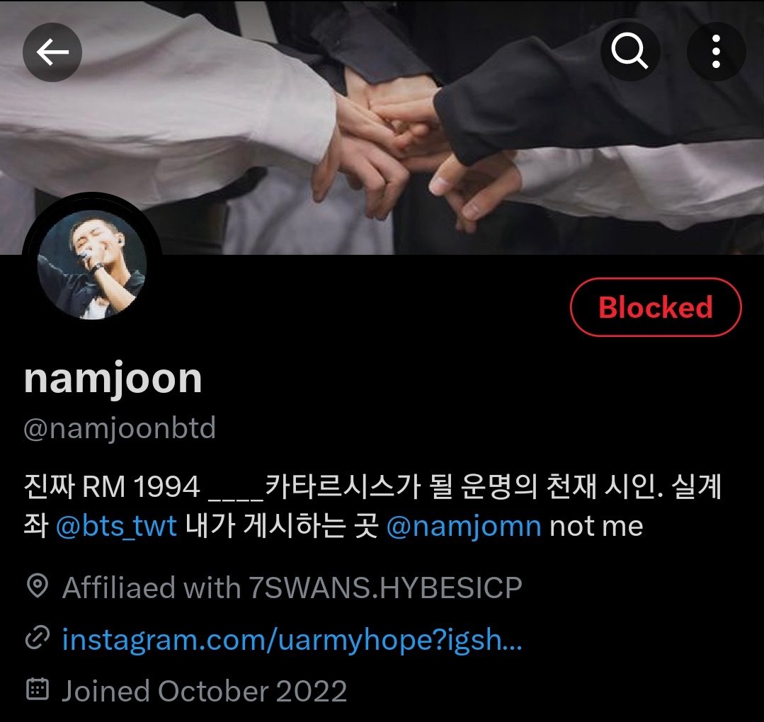 namjomn's tweet photo. This person impersonate me from up to bottom. I swear I already did everything to make him read my dm but in vain. Help me report this account please? Thank you. 🥲🫶🏼
https://t.co/dsVfQdDSXF https://t.co/hPVXvxIN79